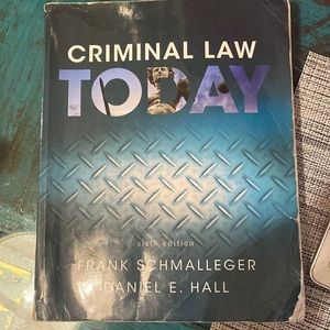Criminal Law Today 6th edition
